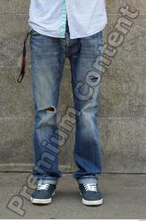 Leg Man White Casual Jeans Slim